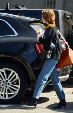 EMMA STONE at a Gym in Los Angeles 03/09/2020