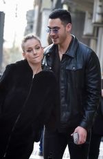 ESTER EXPOSITO and Alejandro Speitzer Out in Madrid 02/29/2020