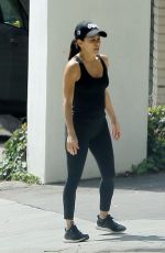 EVA LONGORIA Goes for a Solo Workout in Los Angeles 03/21/2020