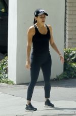 EVA LONGORIA Goes for a Solo Workout in Los Angeles 03/21/2020