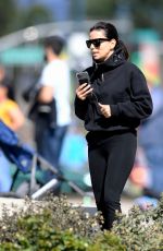 EVA LONGORIA Out at a Park in Beverly Hills 03/17/2020