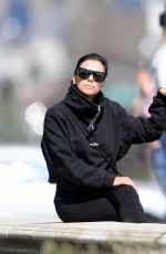 EVA LONGORIA Out at a Park in Beverly Hills 03/17/2020