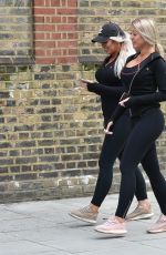 EVE and JESS GALE Out and About in London 03/30/2020
