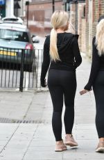 EVE and JESS GALE Out and About in London 03/30/2020