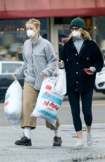 FELICITY HUFFMAN Wears a Mask While Shopping with Her Daughter 03/13/2020