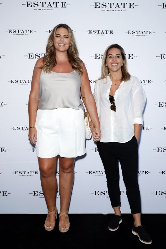 FIONA FALKINER and HAYLEY WILLIS at Launch Party for Estate at Coogee Beach 03/10/2020
