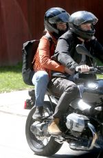 FLORENCE PUGH and Zach Braff Out in Los Angeles 03/21/2020