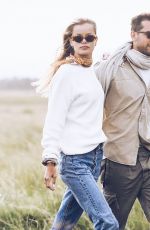 FRIDA AASEN at Safari in Masai Mara in Kenya 03/23/2020