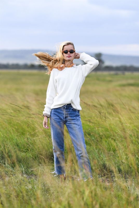 FRIDA AASEN at Safari in Masai Mara in Kenya 03/23/2020