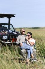 FRIDA AASEN at Safari in Masai Mara in Kenya 03/23/2020