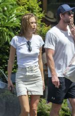 GABRIELLA BROOKS and Liam Hemsworth Out in Byron Bay 03/06/2020
