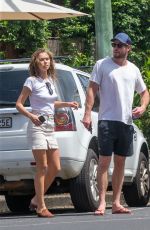 GABRIELLA BROOKS and Liam Hemsworth Out in Byron Bay 03/06/2020