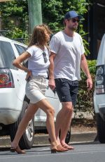 GABRIELLA BROOKS and Liam Hemsworth Out in Byron Bay 03/06/2020