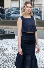 GAIA WEISS at Miu Miu Fashion Show in Paris 03/03/2020