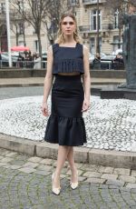 GAIA WEISS at Miu Miu Fashion Show in Paris 03/03/2020