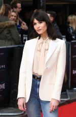 GEMMA ARTERTON at Radioactive Premiere in London 03/08/2020