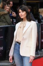 GEMMA ARTERTON at Radioactive Premiere in London 03/08/2020