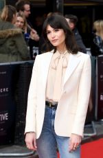 GEMMA ARTERTON at Radioactive Premiere in London 03/08/2020