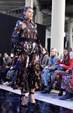 GEORGIA FOWLER at Elie Saab Runway Show at Paris Fashion Week 02/29/2020