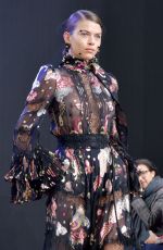 GEORGIA FOWLER at Elie Saab Runway Show at Paris Fashion Week 02/29/2020