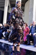 GEORGIA FOWLER at Elie Saab Runway Show at Paris Fashion Week 02/29/2020