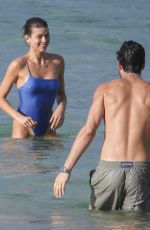 GEORGIA FOWLER in Swimsuit on the Beach in Sydney 03/21/2020