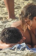 GEORGIA FOWLER in Swimsuit on the Beach in Sydney 03/21/2020