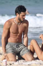 GEORGIA FOWLER in Swimsuit on the Beach in Sydney 03/21/2020
