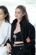 GIGI HADID at Chanel Ready to Wear Fashion Show in Paris 03/03/2020
