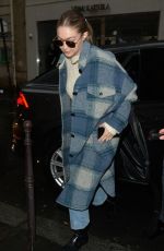 GIGI HADID Night Out in Paris 01/03/2020