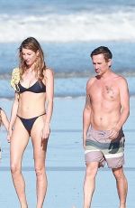 GISELE BUNDCHEN in Bikini Out on the Beach in Costa Rica 03/24/2020
