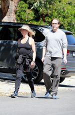 GOLDIE HAWN and Boston Russell Out in Los Angeles 03/27/2020