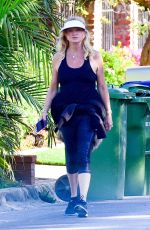 GOLDIE HAWN Out Hiking in Los Angeles 03/30/2020