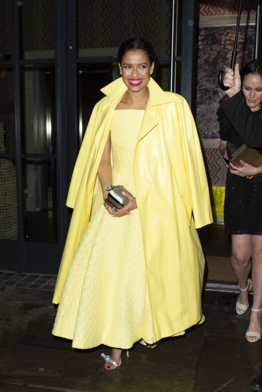 GUGU MBATHA Leaves Ham Yard Hotel in London 03/09/2020