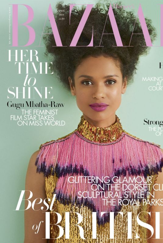 GUGU MBATHA-RAW for Harper’s Bazaar Magazine, UK April 2020