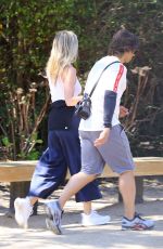 GWYNETH PALTROW and Brad Falchuk Out in Brentwood 03/08/2020