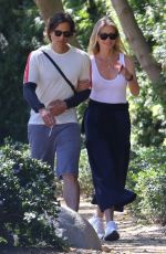 GWYNETH PALTROW and Brad Falchuk Out in Brentwood 03/08/2020