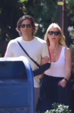 GWYNETH PALTROW and Brad Falchuk Out in Brentwood 03/08/2020
