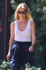 GWYNETH PALTROW and Brad Falchuk Out in Brentwood 03/08/2020