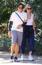 GWYNETH PALTROW and Brad Falchuk Out in Brentwood 03/08/2020
