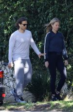 GWYNETH PALTROW and Brad Falchuk Out in Brentwood 03/27/2020