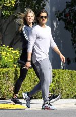 GWYNETH PALTROW and Brad Falchuk Out in Brentwood 03/27/2020