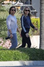 GWYNETH PALTROW and Brad Falchuk Out in Brentwood 03/27/2020