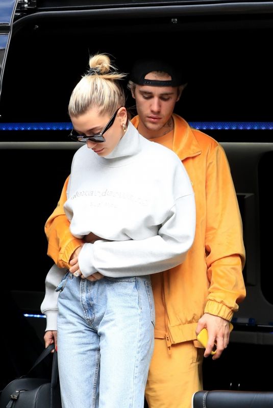 HAILEY and Justin BIEBER Celebrates Justin