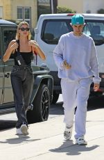 HAILEY and Justin BIEBER Out in West Hollywood 03/04/2020