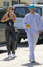 HAILEY and Justin BIEBER Out in West Hollywood 03/04/2020
