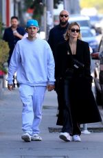 HAILEY and Justin BIEBER Out Kissing in West Hollywood 03/04/2020