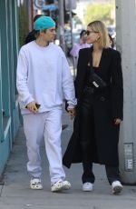 HAILEY and Justin BIEBER Out Kissing in West Hollywood 03/04/2020
