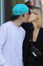 HAILEY and Justin BIEBER Out Kissing in West Hollywood 03/04/2020