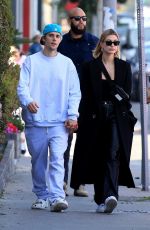 HAILEY and Justin BIEBER Out Kissing in West Hollywood 03/04/2020